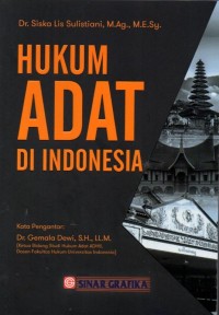 Hukum Adat Di Indonesia