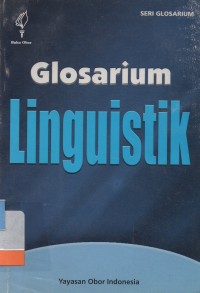 Glosarium linguistik