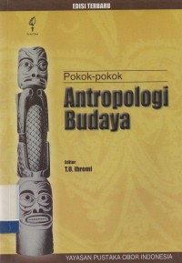 Pokok-pokok antropologi budaya