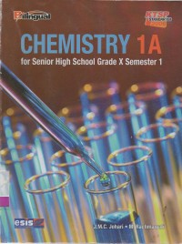 Chemistry 1A for Senior High School Grade X Semester 1