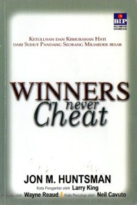 Winners never cheat