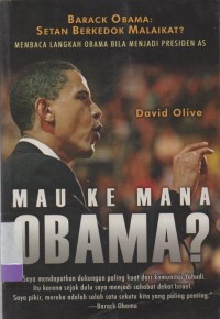 Mau kemana Obama?