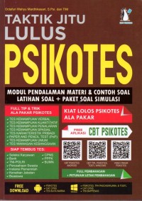 Taktik Jitu Lulus Psikotes