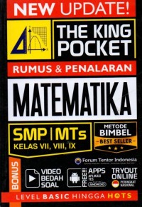 The King Pocket Rumus dan Penalaran: Matematika SMP/MTS Kelas VII, VIII, IX